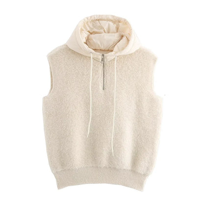 Autumn Unisex hooded vest