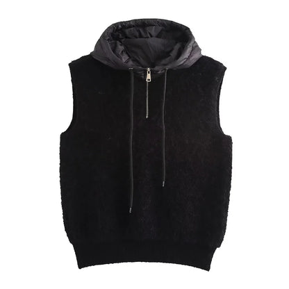 Autumn Unisex hooded vest