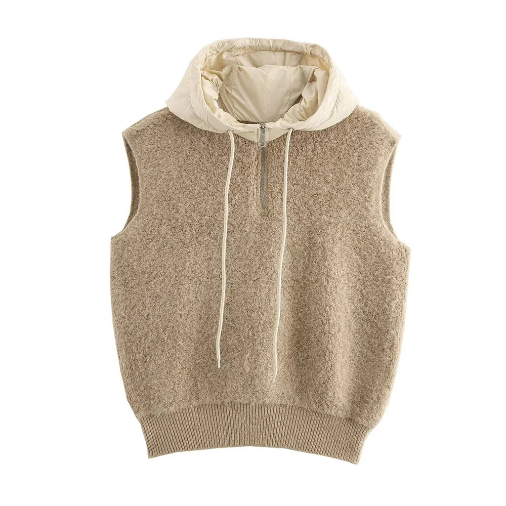 Autumn Unisex hooded vest