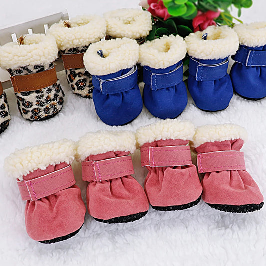 Winter Dog Shoe(4pcs)