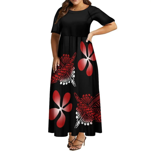 Polynesian Style Dress