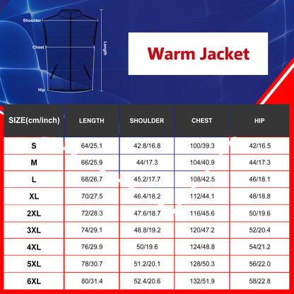 Heated Jacket 21 Areas Winter Men's Women's Motorcycle Jacket USB Electric Heating Jacket Heated Vest ski  Thermal Clothing Coat