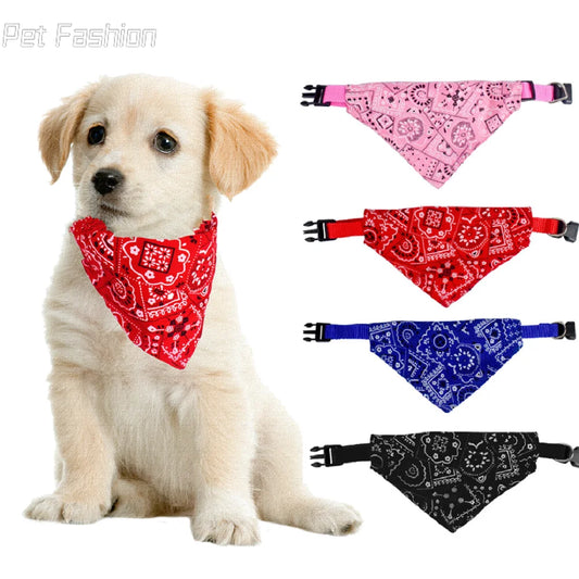 Adjustable Pet Bandana Collar