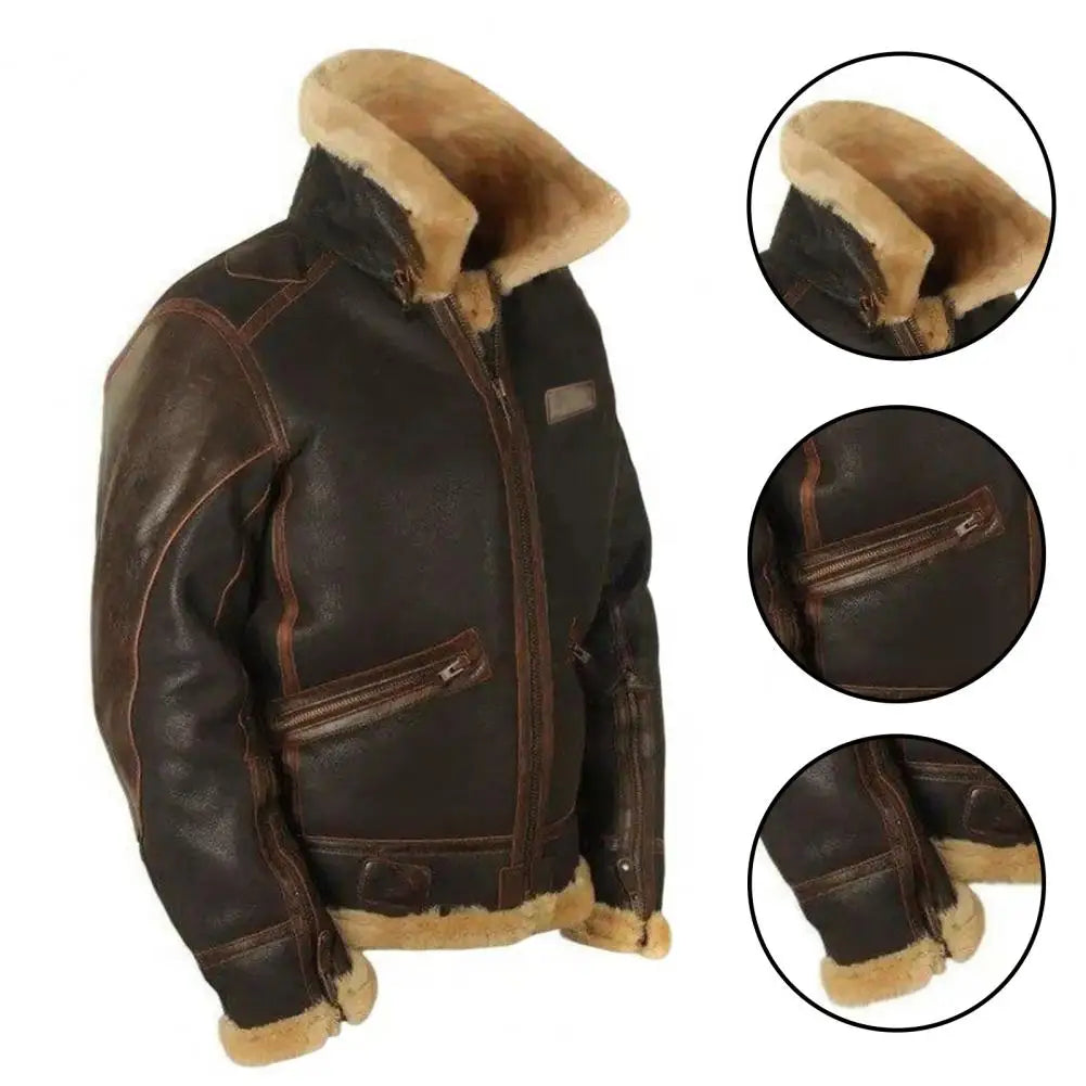 Leather Jacket Coldproof