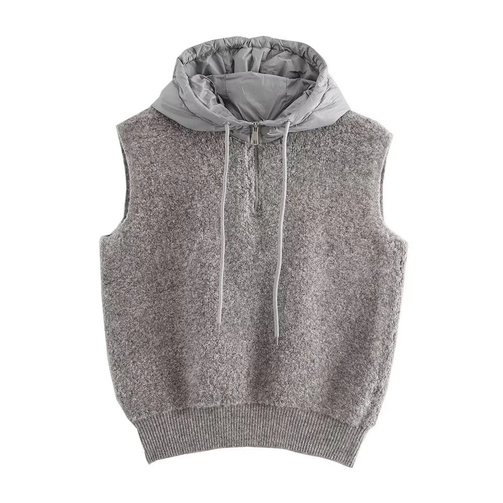 Autumn Unisex hooded vest