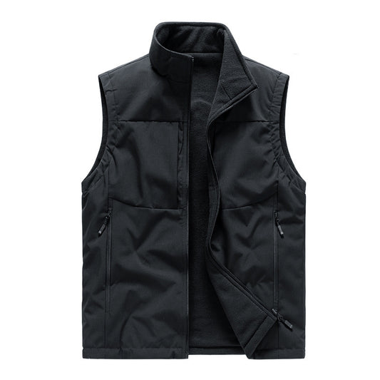 Double-Sided Fleece Vest